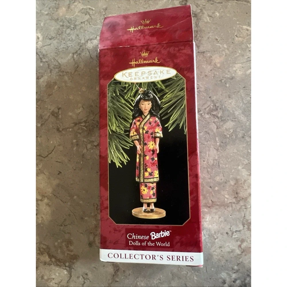1997 Hallmark Keepsake Ornament Chinese Barbie Dolls of the World